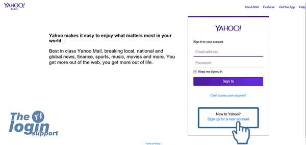 Yahoo chat sign up