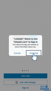 linkedin app ios