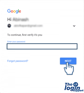gmail password change now