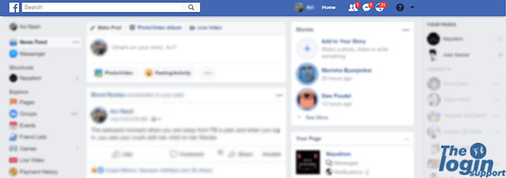 Facebook Login Facebook Sign In Home Page