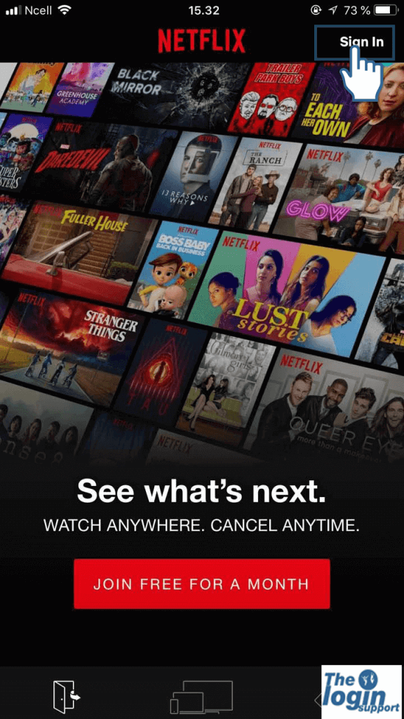 Netflix Login from iPhone, Android, TV and any other devices