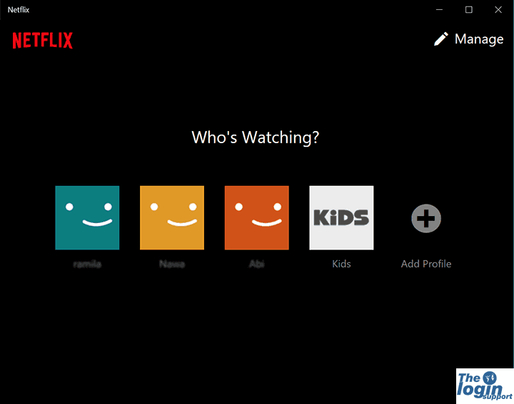 Login Netflix Logo