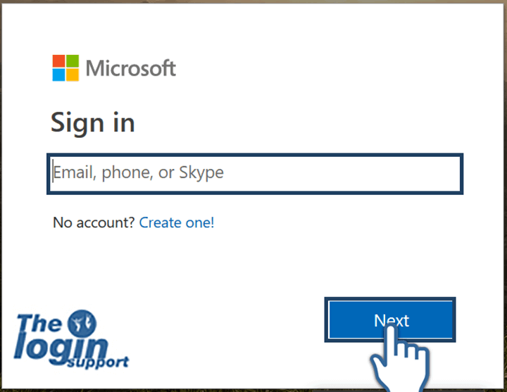 outlook mail login in