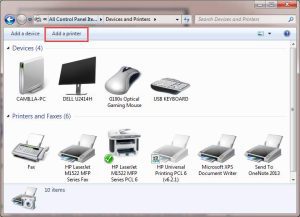 Add printers