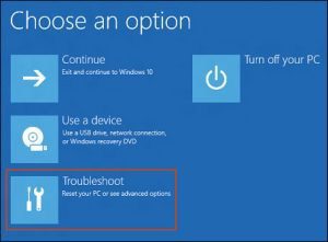 troubleshoot for Windows 10 safe mode